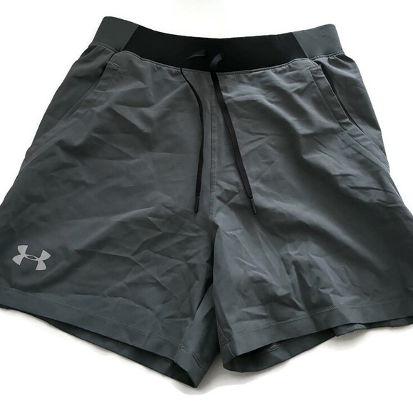 Under Armour Gray Running Shorts Size Small - Picture 1 of 3
